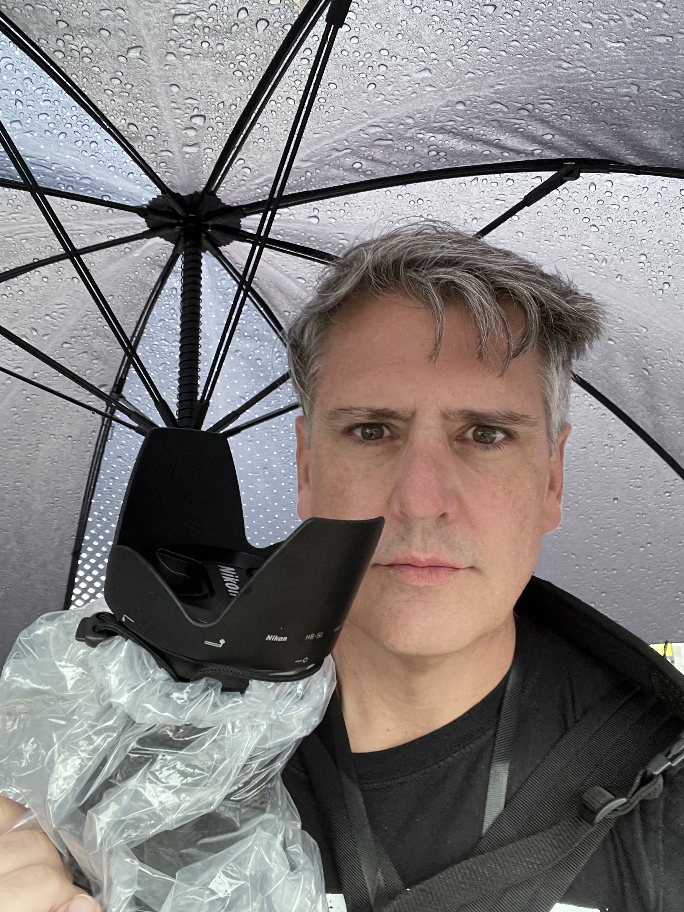 On location with a camera